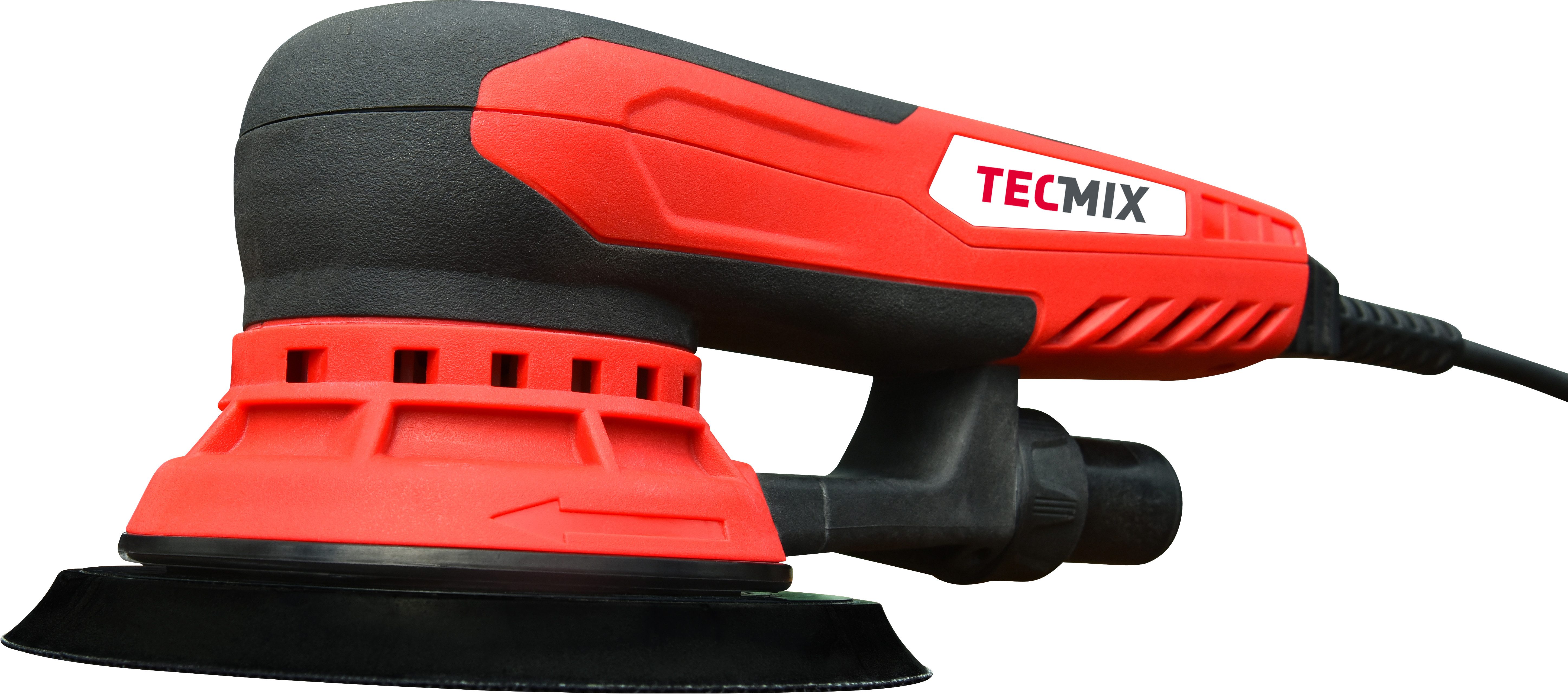 TECMIX Exzenterschleifer EXZENTERSCHLEIFER TMX EXS 350 5.0 [230V - EU] - 350W, 4000-10000 U/MIN, max. 4000,00 U/min, (1 tlg), geräuscharm, bürstenlos, Funktionshebel