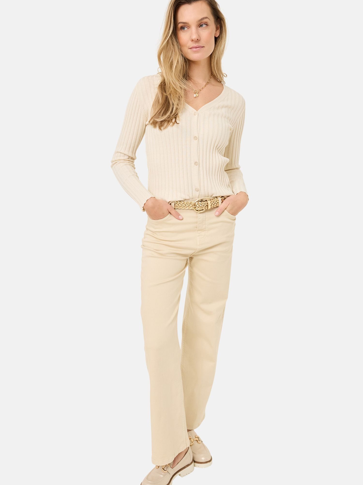 Tamaris 5-Pocket-Jeans Wide Leg TAW0966