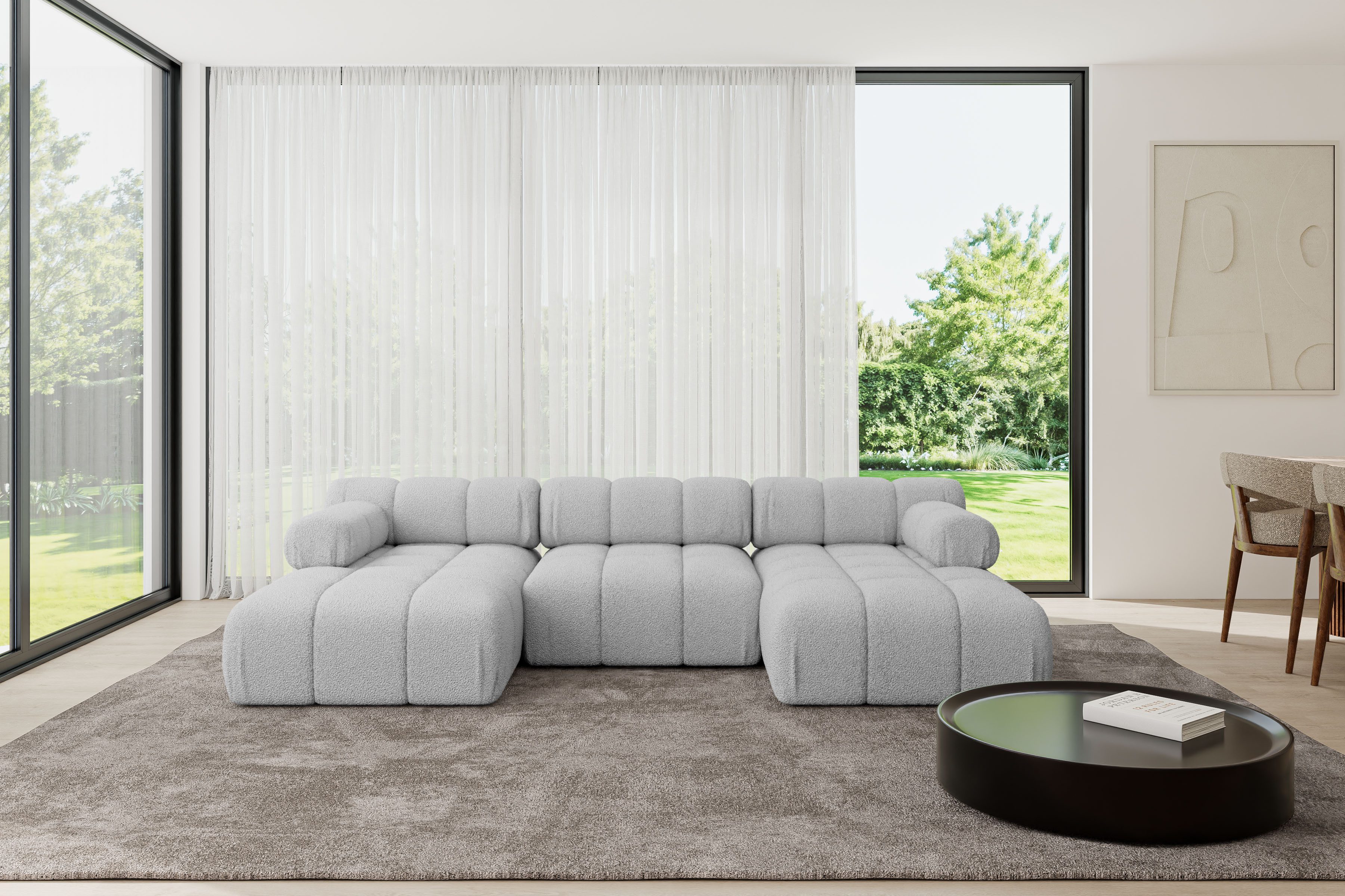 ALTDECOR Wohnlandschaft Tesso-U1, Corner Sofa U-Form günstig online kaufen