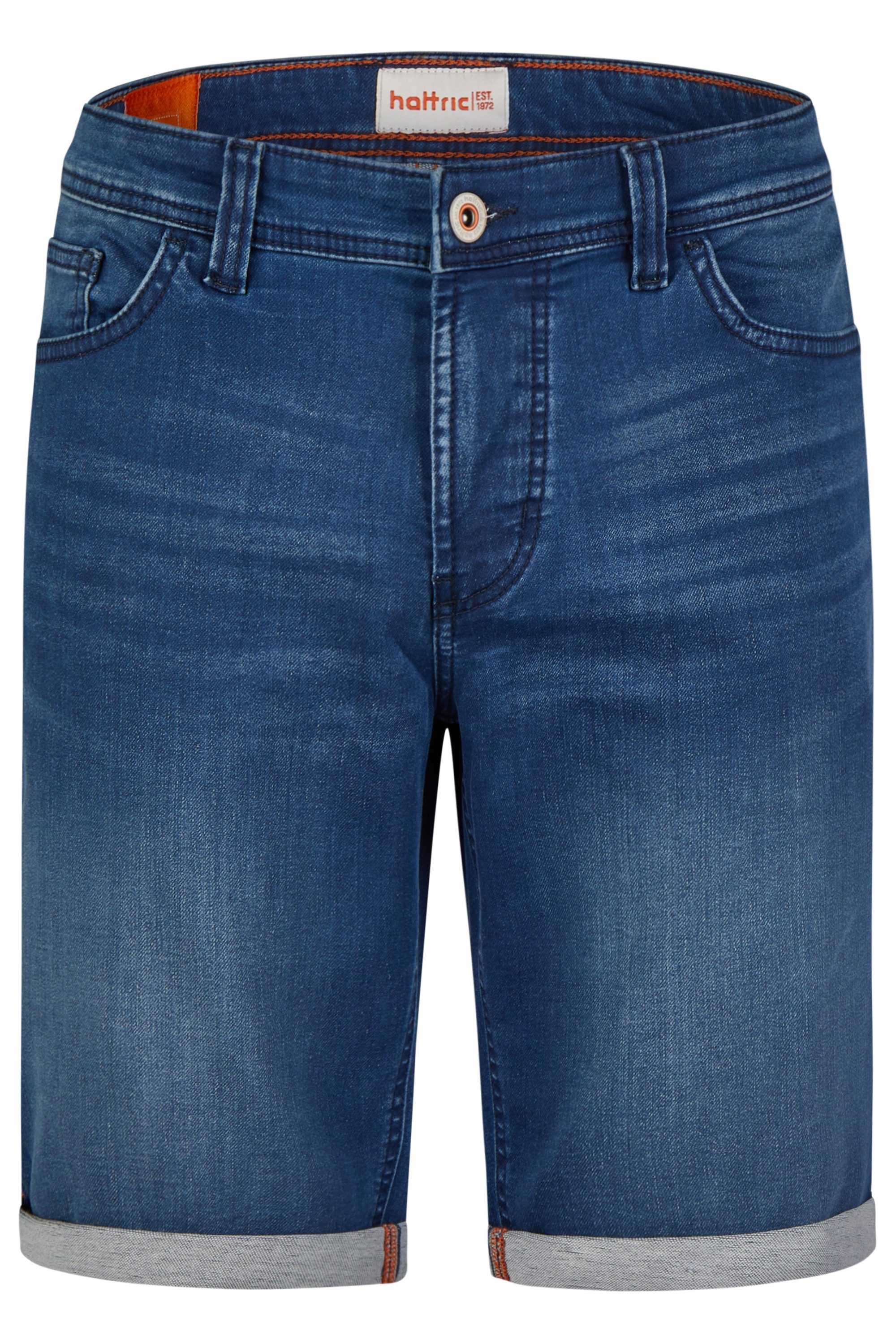 Hattric Bermudas 5-Pocket Bermuda Jogg Denim