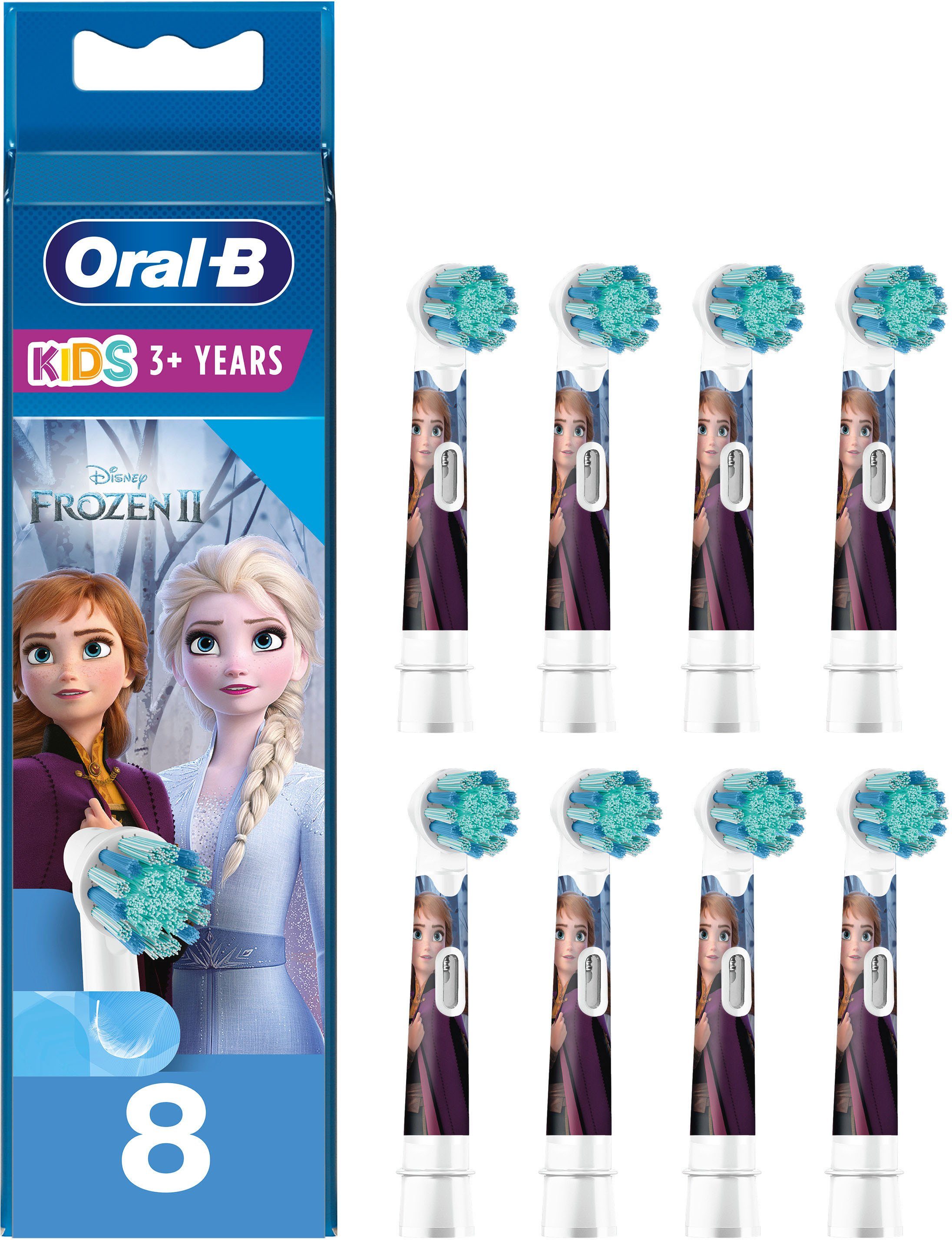 Oral B Aufsteckbürsten »Kids Frozen«, für Kinder ab 3 Jahren, du erhältst  einen Mix aus verschiedenen Frozen Motiven online kaufen | OTTO