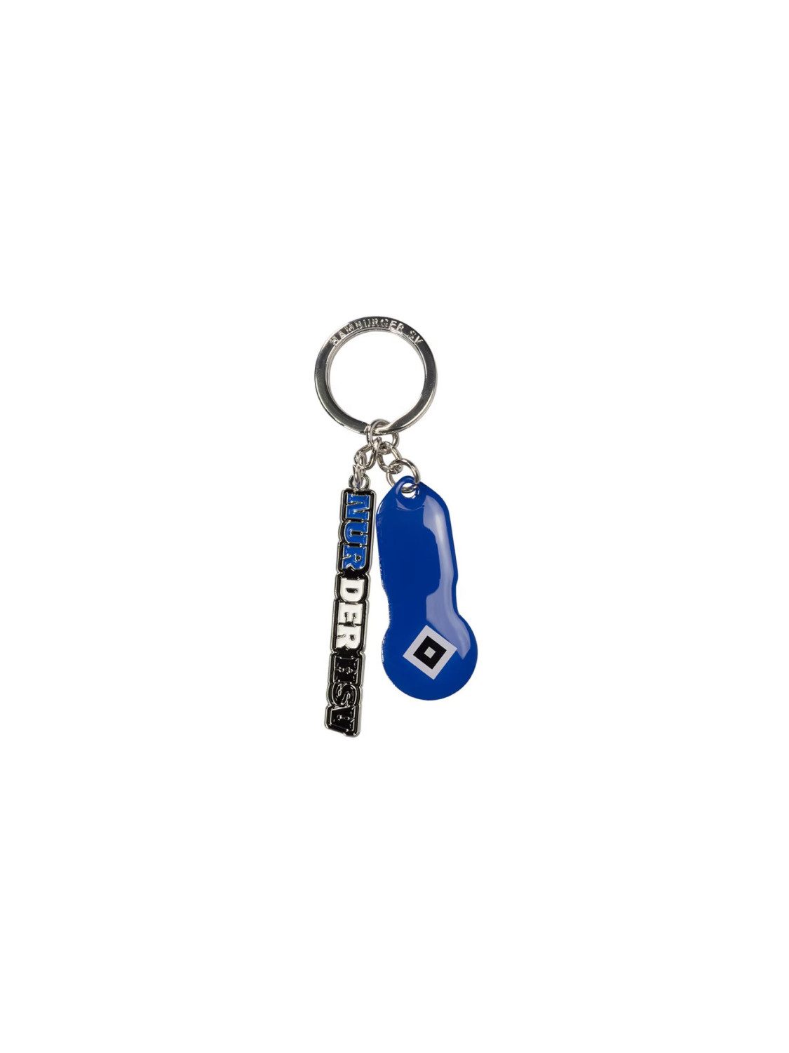 VertriebsArena GmbH Schlüsselanhänger HSV Schlüsselanhänger Logo Blau