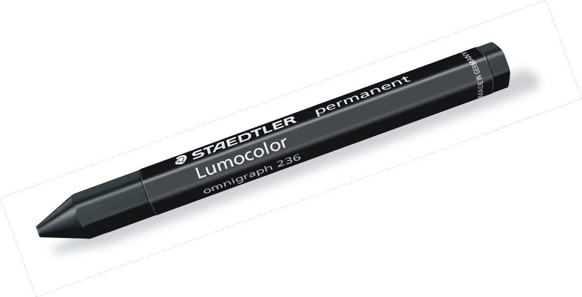 Maltuch Universalkreide omnigraph permanent schwarz