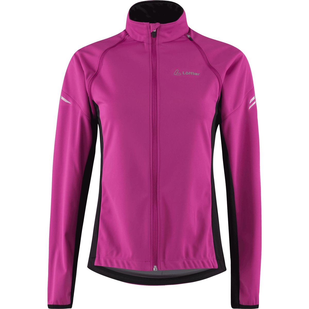 Löffler Fahrradjacke Women Bike Zip-off Jacket SAN Remo 2 WS Light Winddichte Damen-Radjacke mit abnehmbaren Ärmeln, wasserabweisend und