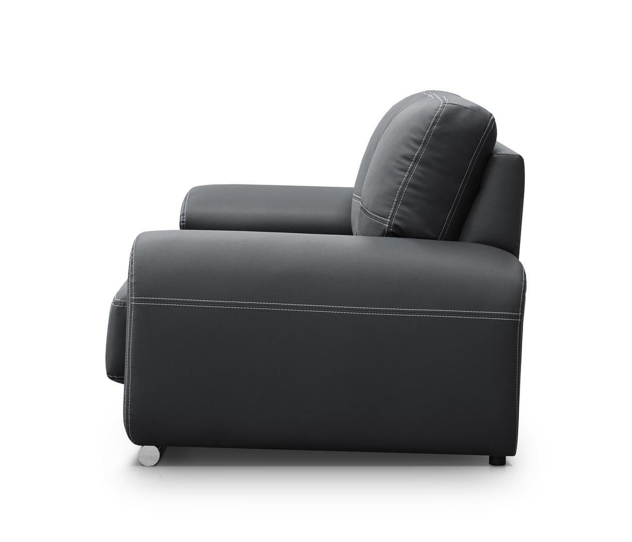 Beautysofa Relaxsessel Omega Kunstleder Sessel Modern Wohnzimmersesel günstig online kaufen