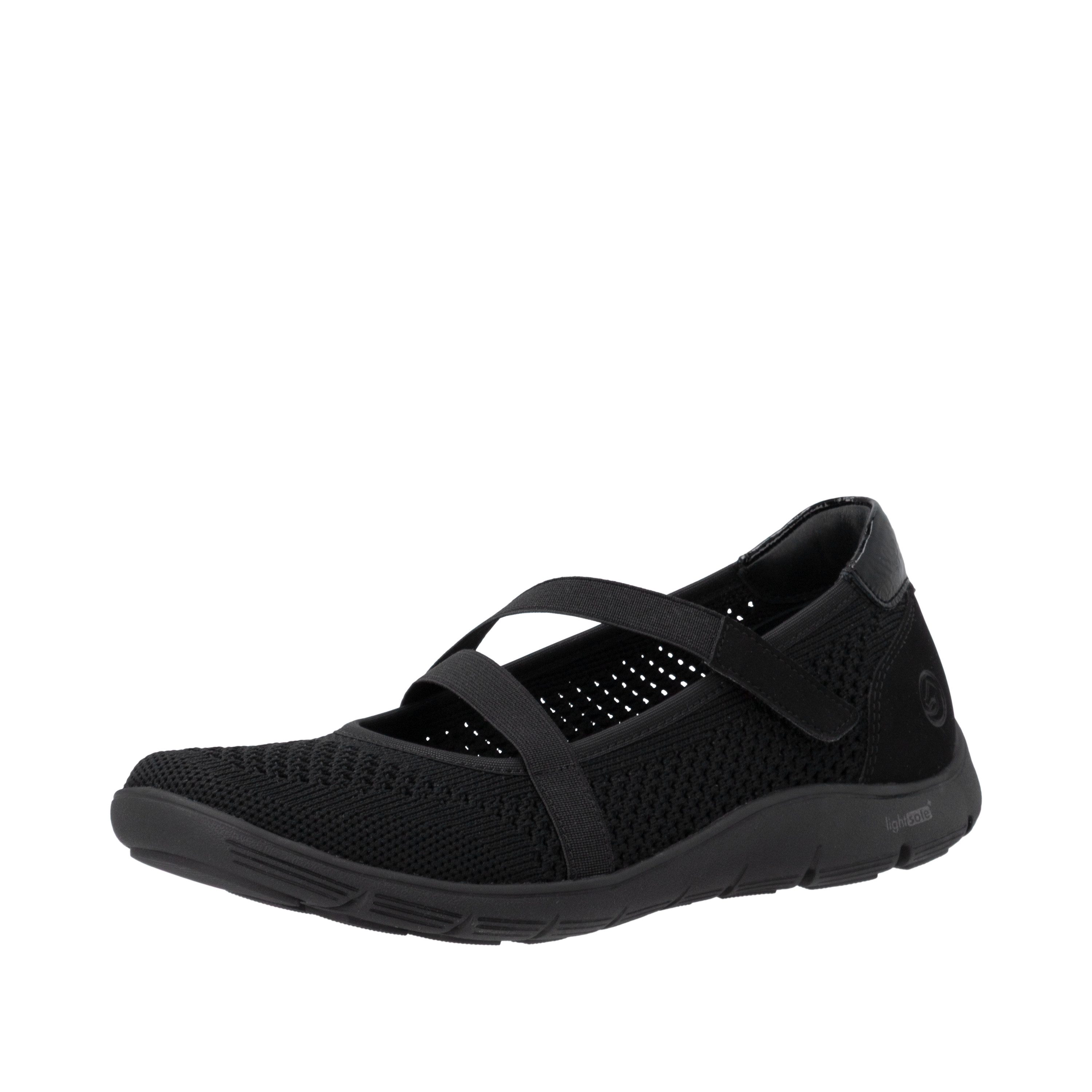 Remonte Riemchenballerina Klettschuh, Slipper mit Lite´n Soft-Ausstattung