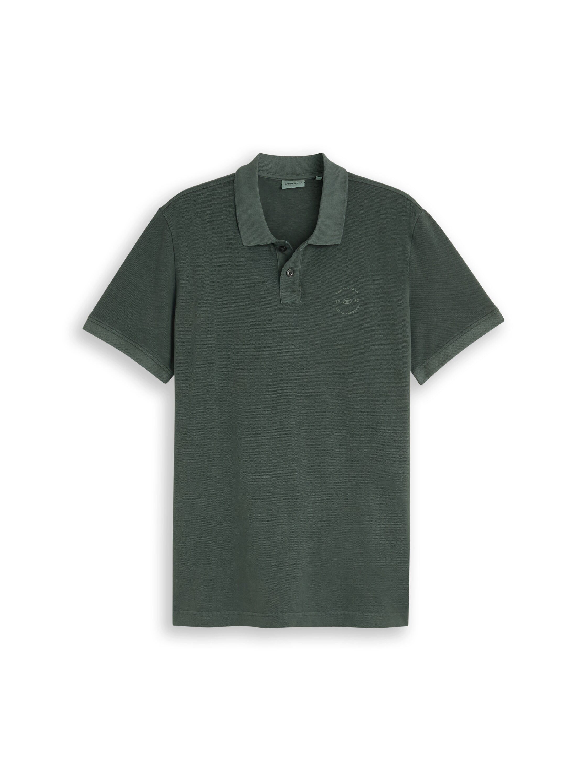 TOM TAILOR Poloshirt Sommershirt mit kleinem Logo-Print – Bild 4 von 5