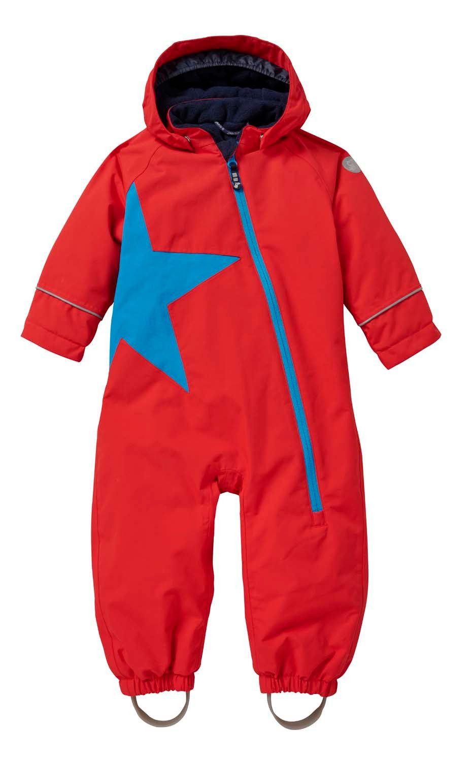 JAKO-O Schneeoverall JAKO-O Schneeoverall Stern, tomatenrot