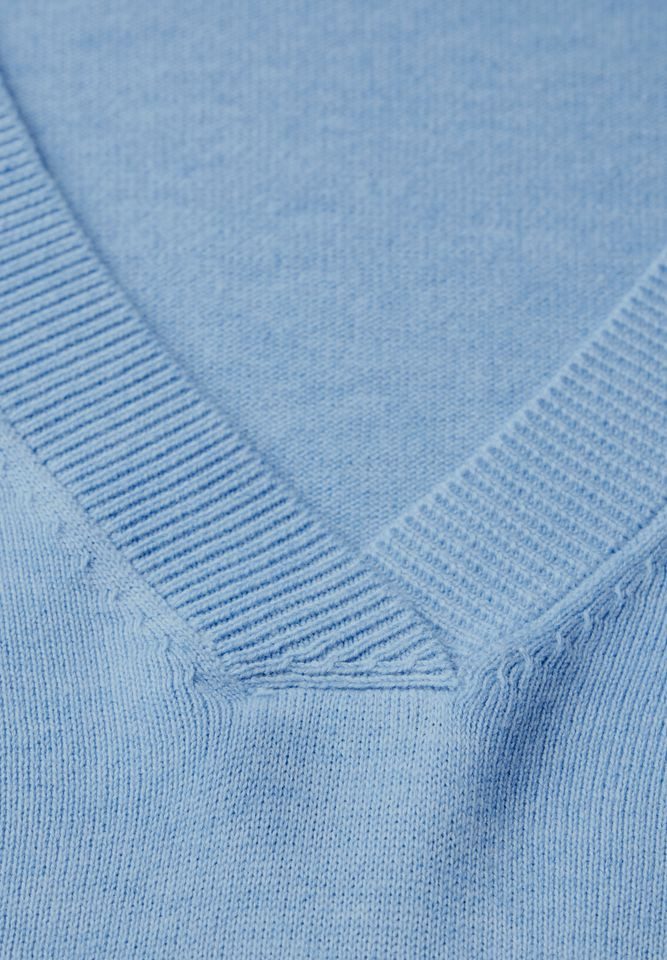 CECIL V-Ausschnitt-Pullover –  Feinstrickpullover aus Baumwollmix günstig online kaufen