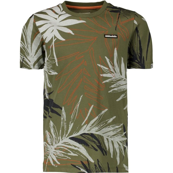 Garcia T-Shirt mit Palmenprint