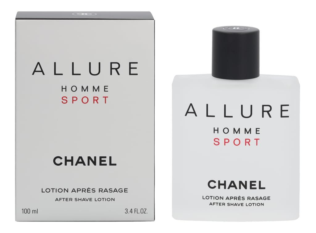 CHANEL After Shave Lotion Allure Homme Sport Packung, 1-tlg., 100 ml After Shave