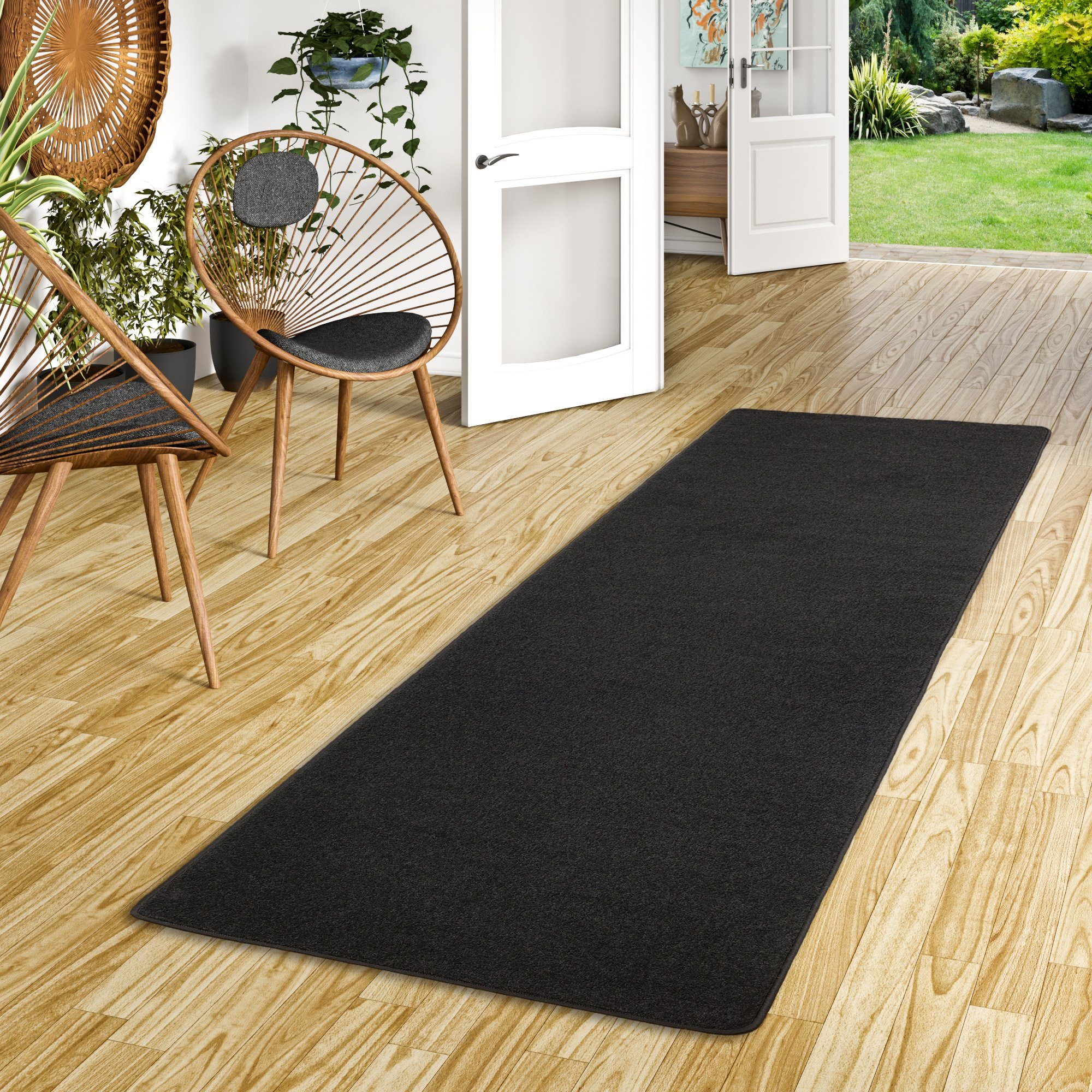 Snapstyle Veloursteppich Trend Velours Läufer Teppich günstig online kaufen