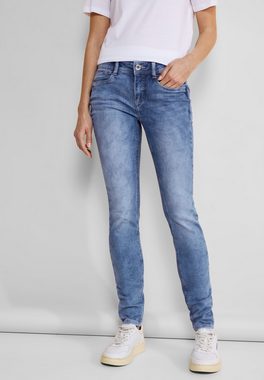 STREET ONE Slim-fit-Jeans aus Baumwolle mit Stretchanteil