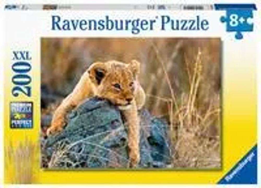 Ravensburger Puzzle Ravensburger Kinderpuzzle - Kleiner Löwe - 200 Teile Puzzle für..., 200 Puzzleteile