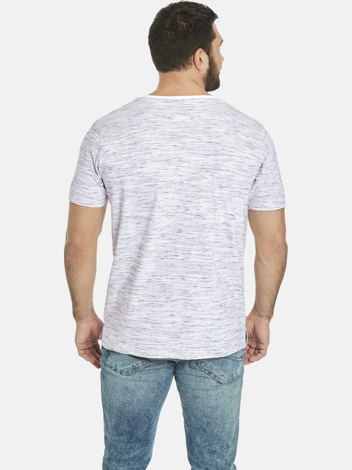 Jan Vanderstorm T-Shirt BALTFRIED mit Knopfleiste günstig online kaufen