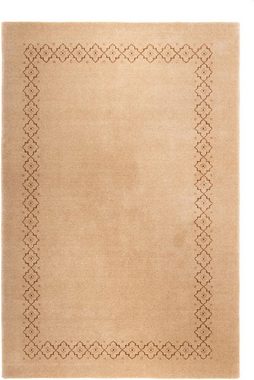 Wollteppich Gabbeh - Loribaft Softy - 242 x 170 cm - hellbraun, morgenland, rechteckig, Höhe: 12 mm, Wohnzimmer, Einzelstück