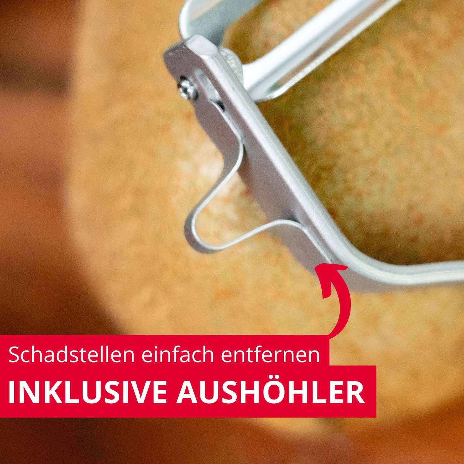 WESTMARK Sparschäler Julienne – Dünne Gemüsestreifen für Suppen- & Wok-Perfektion – Bild 5 von 5