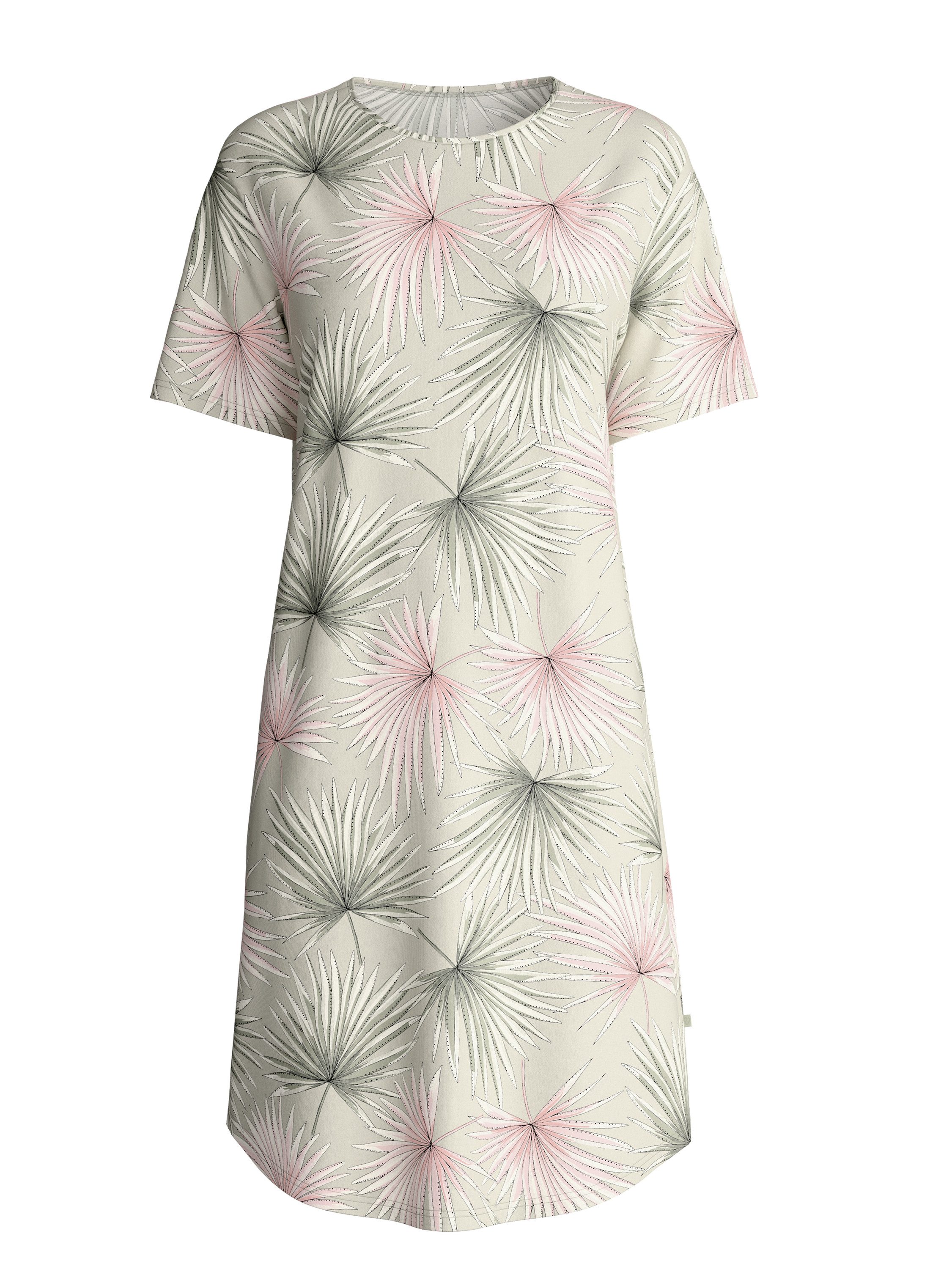 CALIDA Nachthemd Leaf Dreams Damen (1-tlg) swiss+cotton Qualität, atmungsaktiv, hautfreundlich, weich, L: 95cm