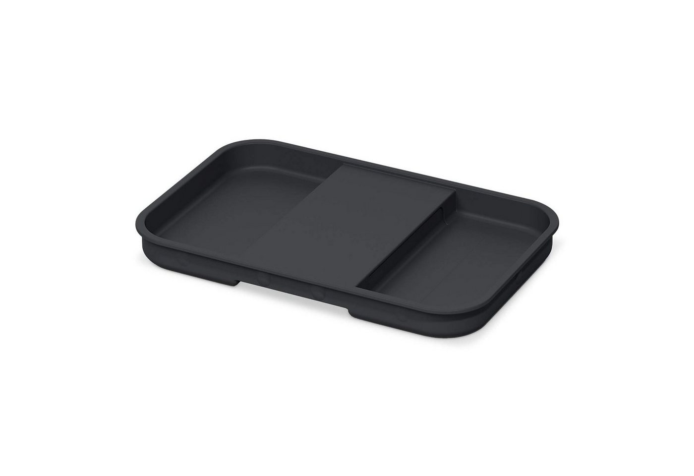SO-TECH® Mülltrennsystem Ninka eins2vier Deckel für 4,2 / 5,5 / 7 / 8 Liter Behälter, 214 x 140 x 17 mm dunkelgrau 5001.11