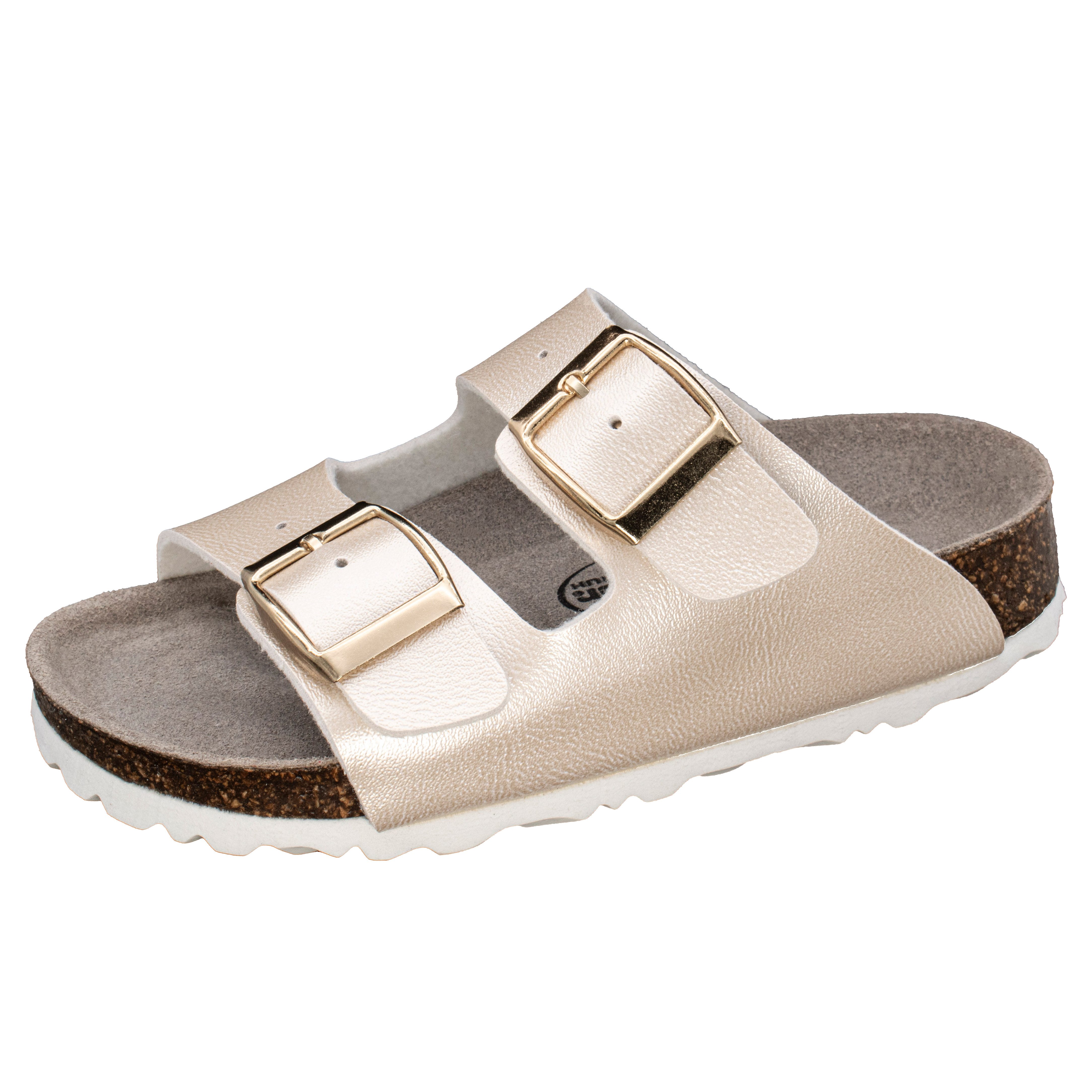 Fischer-Markenschuh Hawaii Pantolette aus Vegano (Lederimitat), mit Fleecef günstig online kaufen