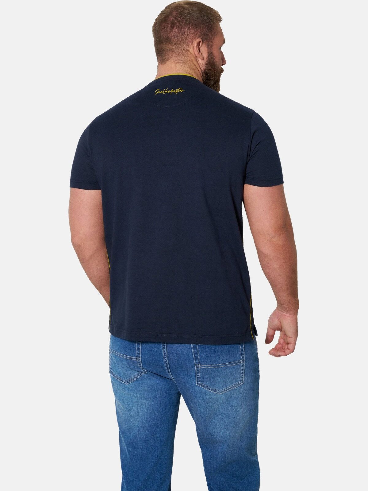 Jan Vanderstorm T-Shirt DOMAR in weichem Baumwoll-Jersey