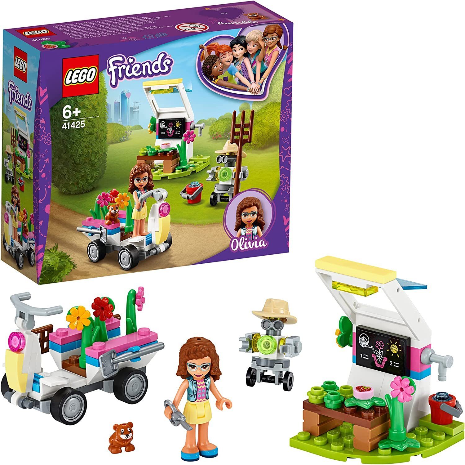 LEGO® LEGO 41425 Friends Olivias Blumengarten Spielbausteine, (92 St) günstig online kaufen