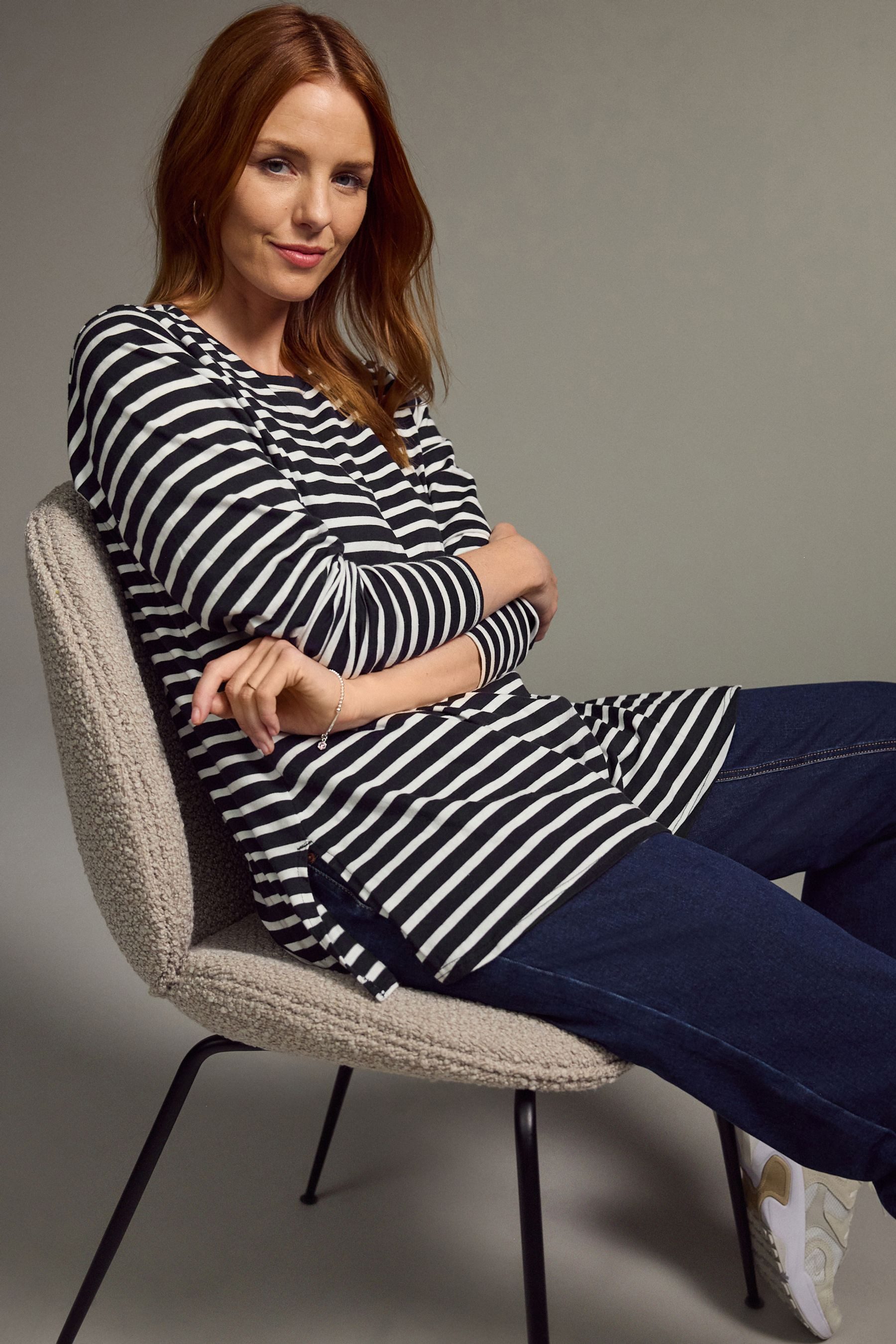 Next Umstandsshirt Stillshirt aus 100 % Baumwolle (Umstandsmode) (1-tlg)