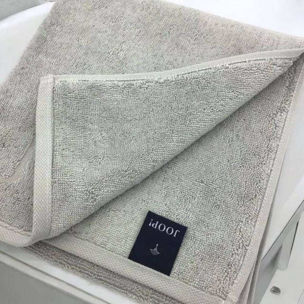 JOOP! Handtuch Selection 1710 Handtuch Uni Silber, 100 % Baumwolle