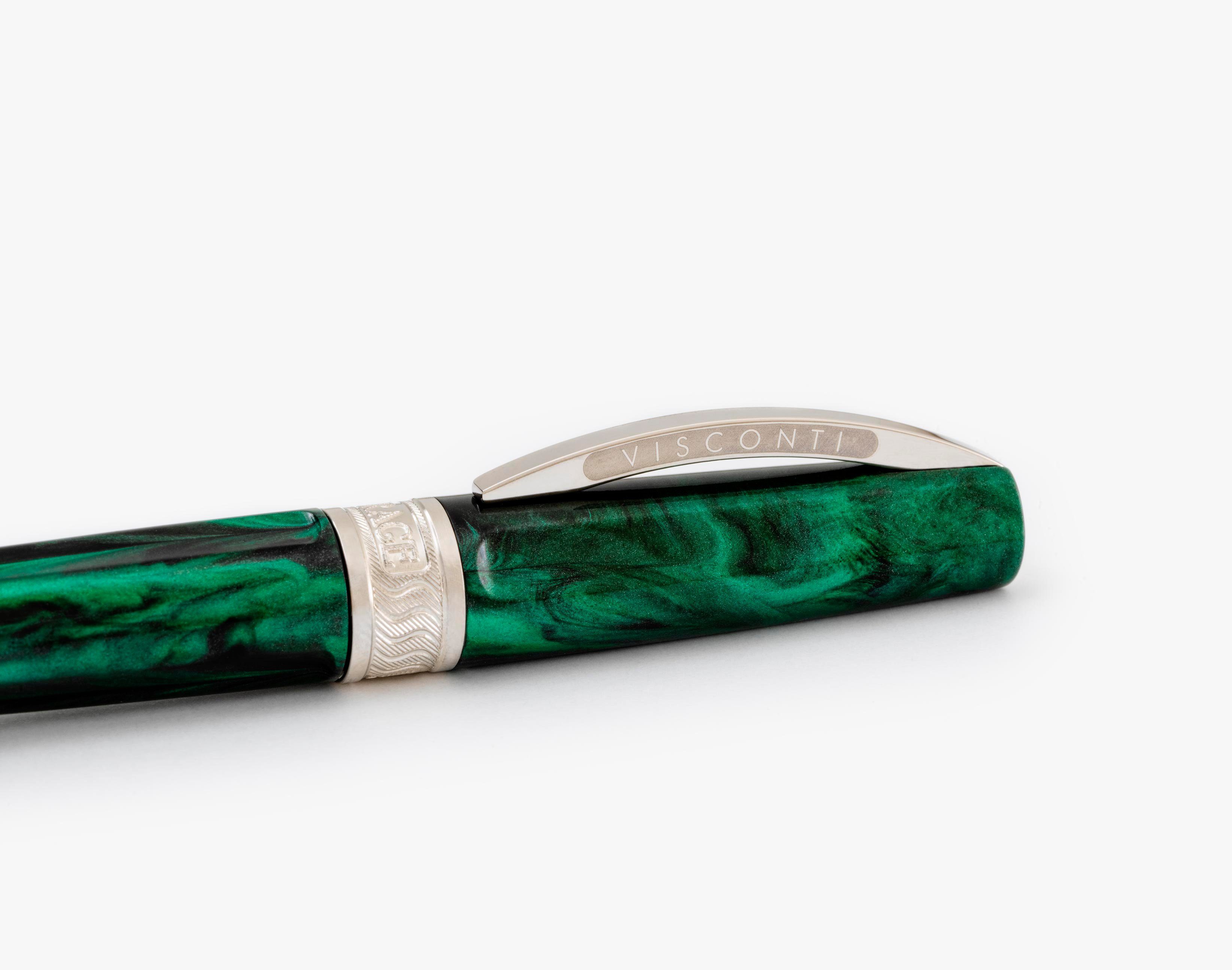 Visconti Kugelschreiber Ballpoint Kugelschreiber Acryl Resin Visconti Mirage Emerald grün, (kein Set)