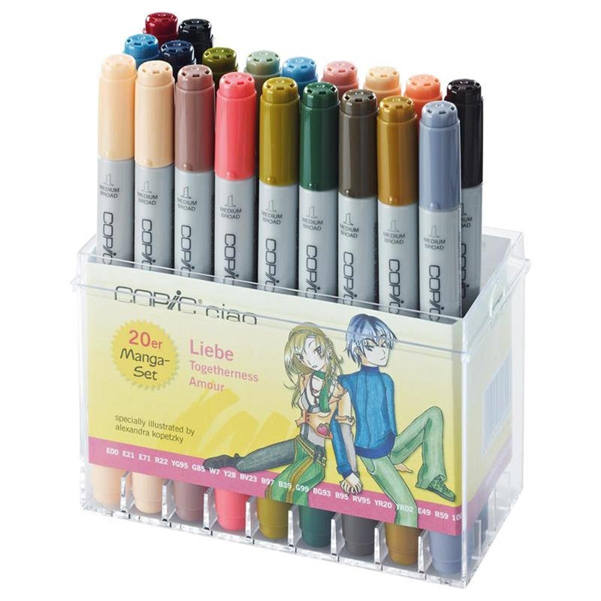 COPIC Copic Marker COPIC Ciao 20er Set - Liebe