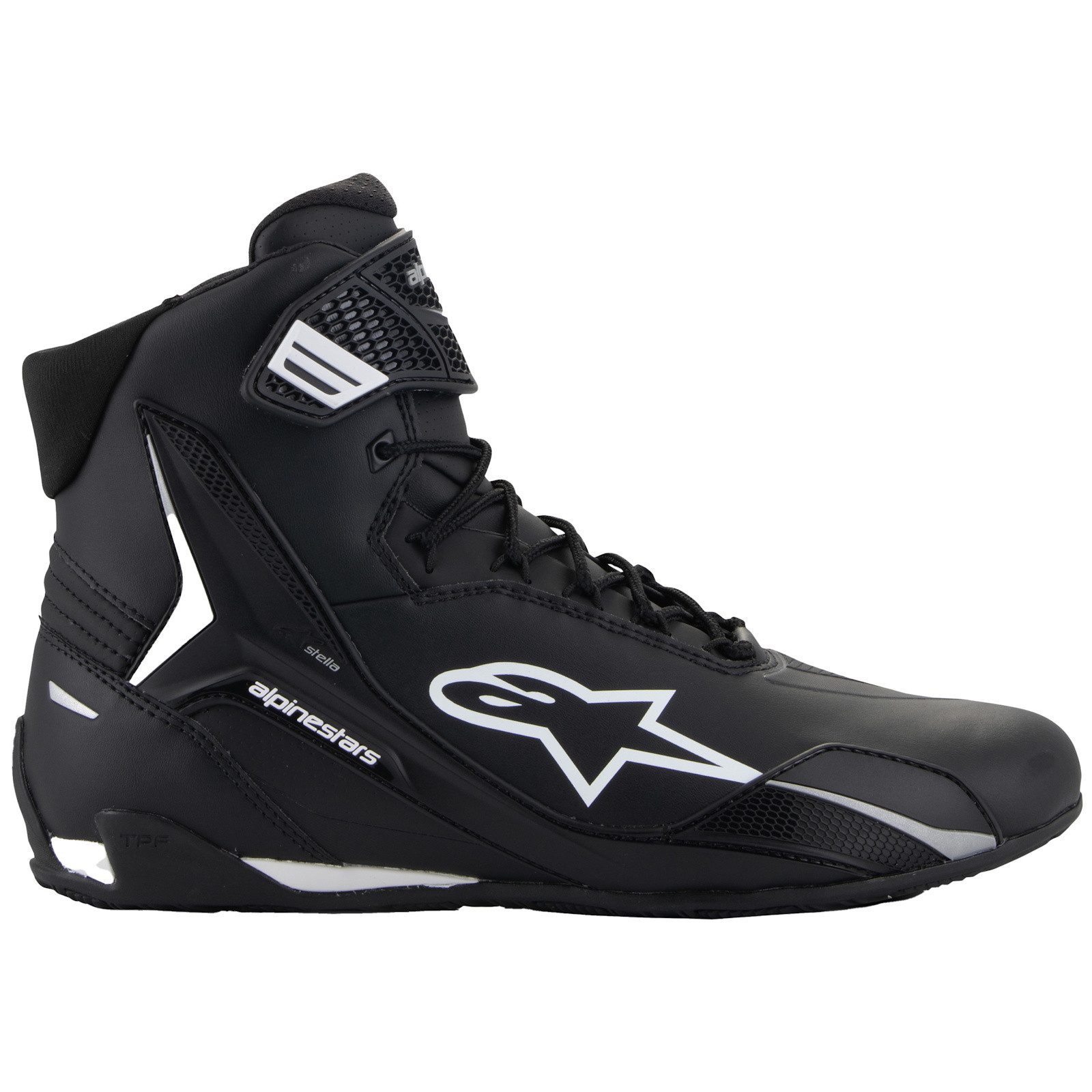 Alpinestars Alpinestars Stella Faster-4 Motorradschuhe Damen Schwarz Motorradstiefel (Packung, Antistatische und Öl- und Benzinfeste Sohle) motorradschuhe damen