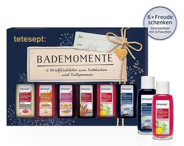 Tetesept Pflege-Geschenkset Bademomente Limited Edition, 6 x 20ml
