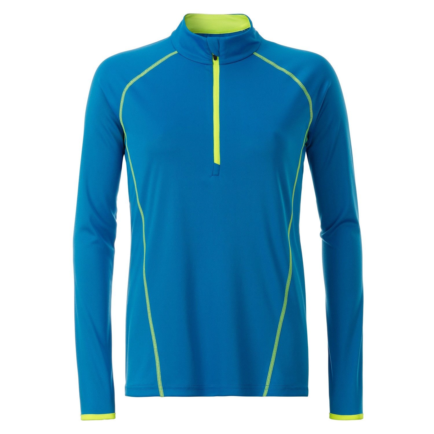 Funktionsshirt James & Nicholson JN 497 Damen Langarm Funktions-Shirt
