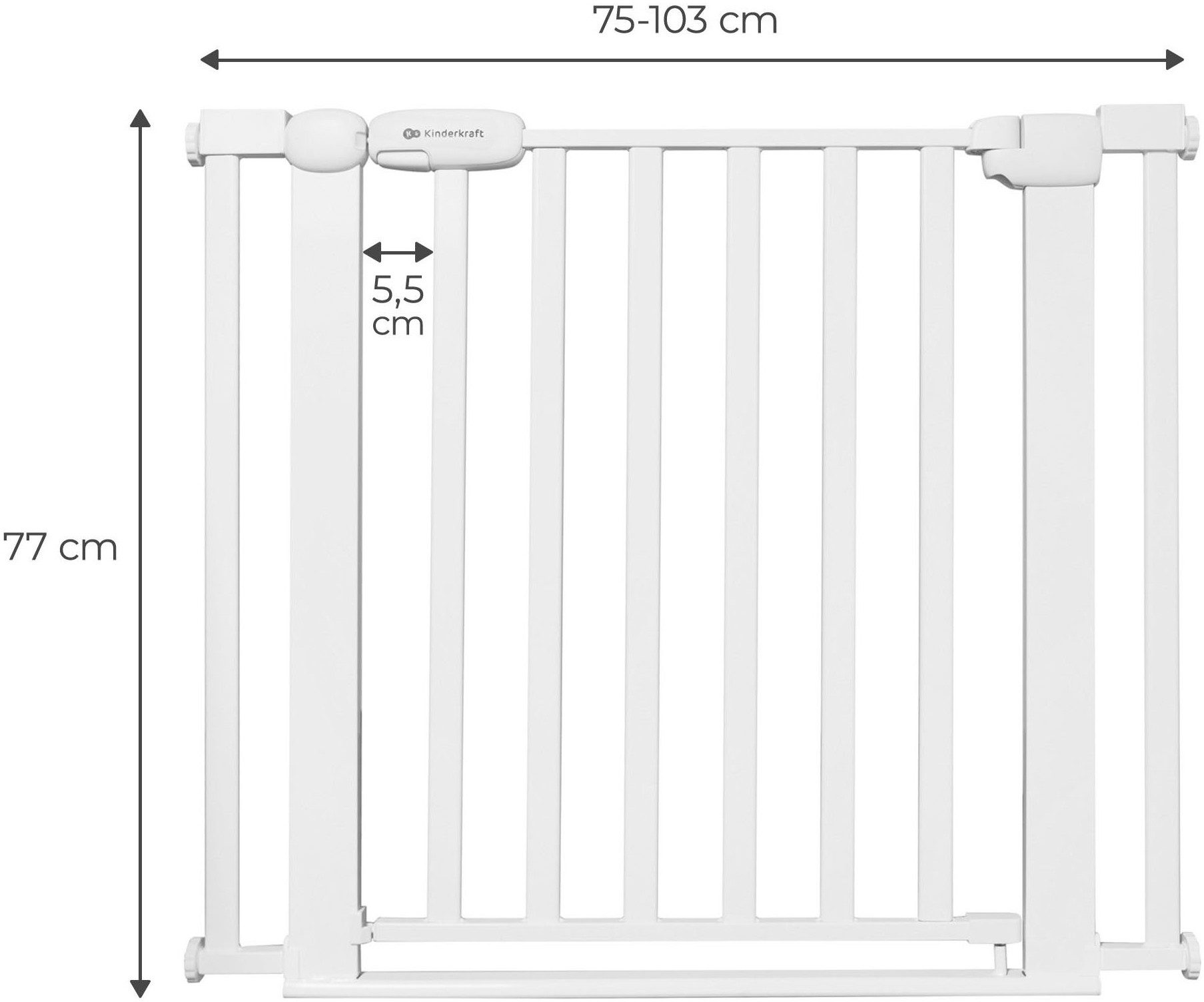 Kinderkraft Türschutzgitter LOCK & GO