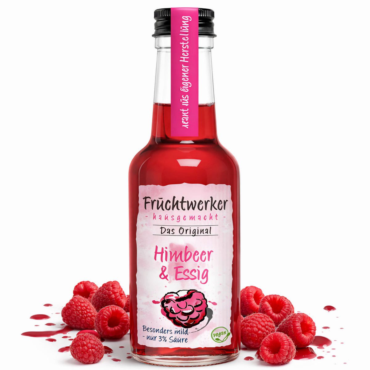 Fruchtwerker Essig Fruchtwerker Himbeer & Essig