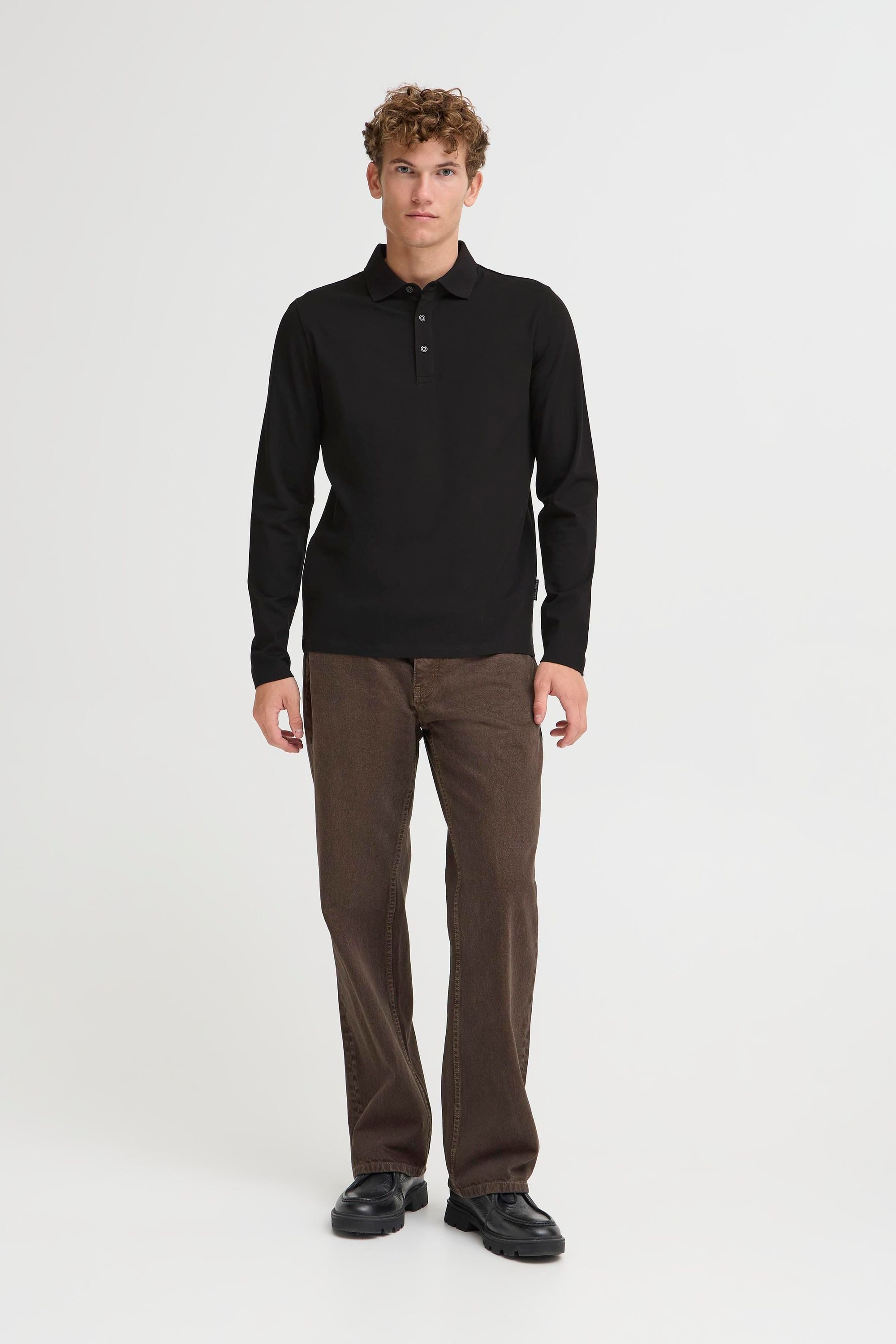 Casual Friday Sweatshirt CFNilson Modischer Polo-Pullover