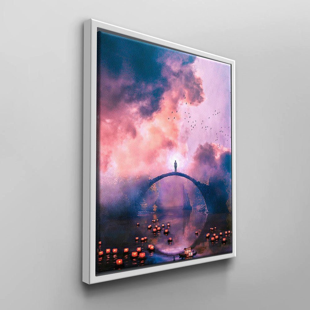 Leinwandbild, DOTCOM von ohne Moderne CANVAS DOTCOMCANVAS® Wandbilder Rahmen