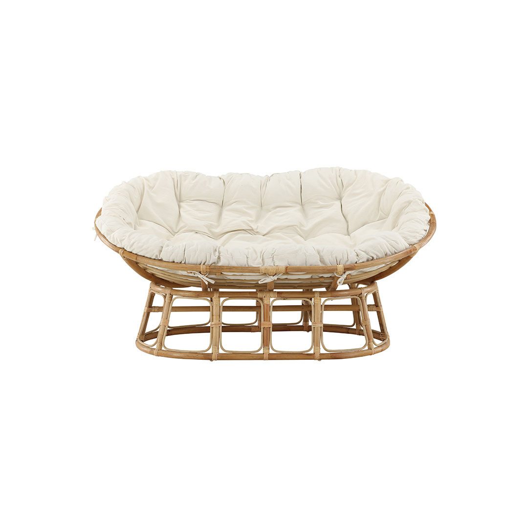 Venture Home Gartenliege Mamasan Liebesnest, Loungesessel natur.