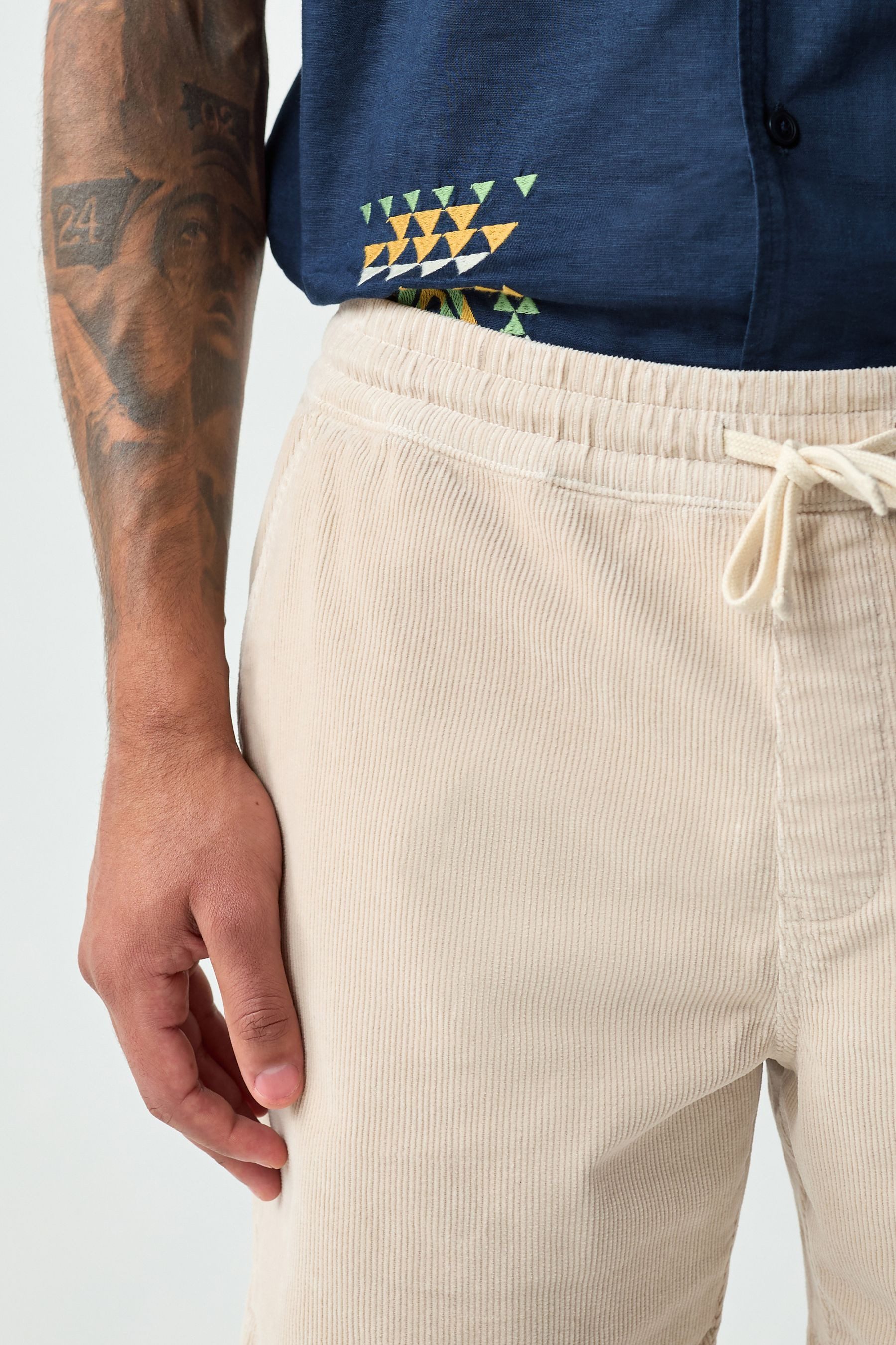 Next Shorts Cord-Shorts mit elastischem Bund (1-tlg)
