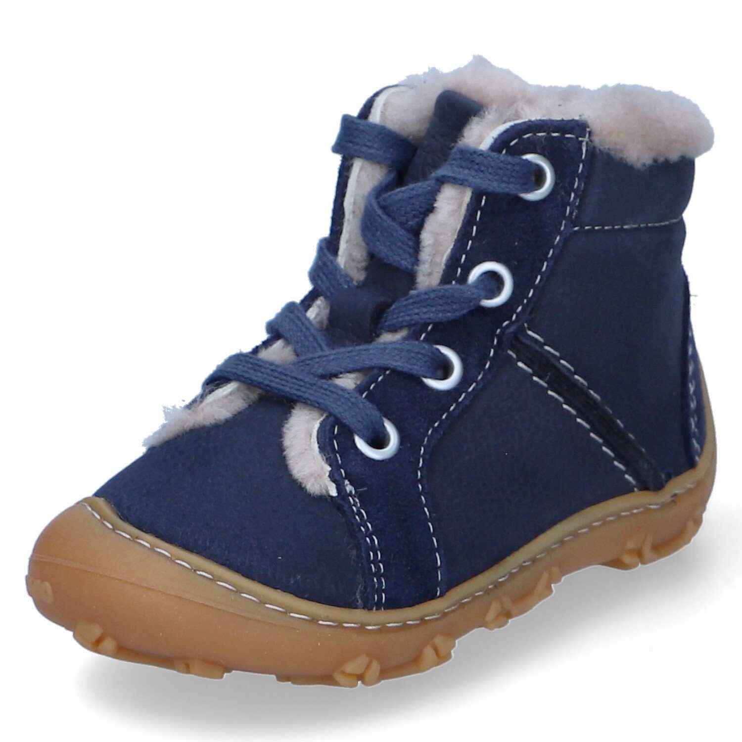 Pepino Pepino 501500103170 Unisex Rauleder blue Lauflernschuh