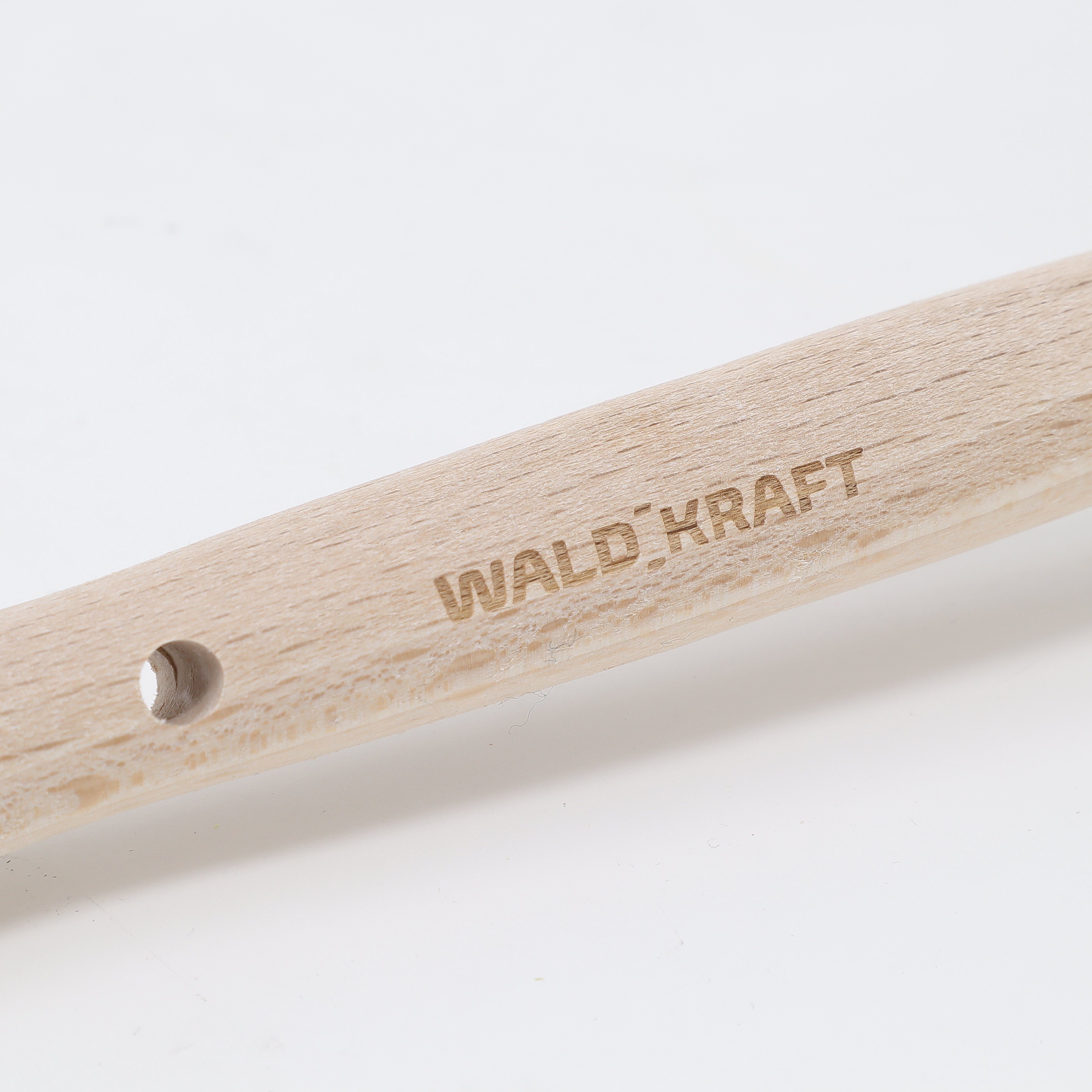 WALDKRAFT WC-Reinigungsbürste Klobürste WC-Bürste mit Glas aus Buchenholz und Kokos / Fibreborsten, (Glasbehälter+Klobürste,Borsten: Fibre oder Kokos), Handlicher Holzgriff aus Buchenholz