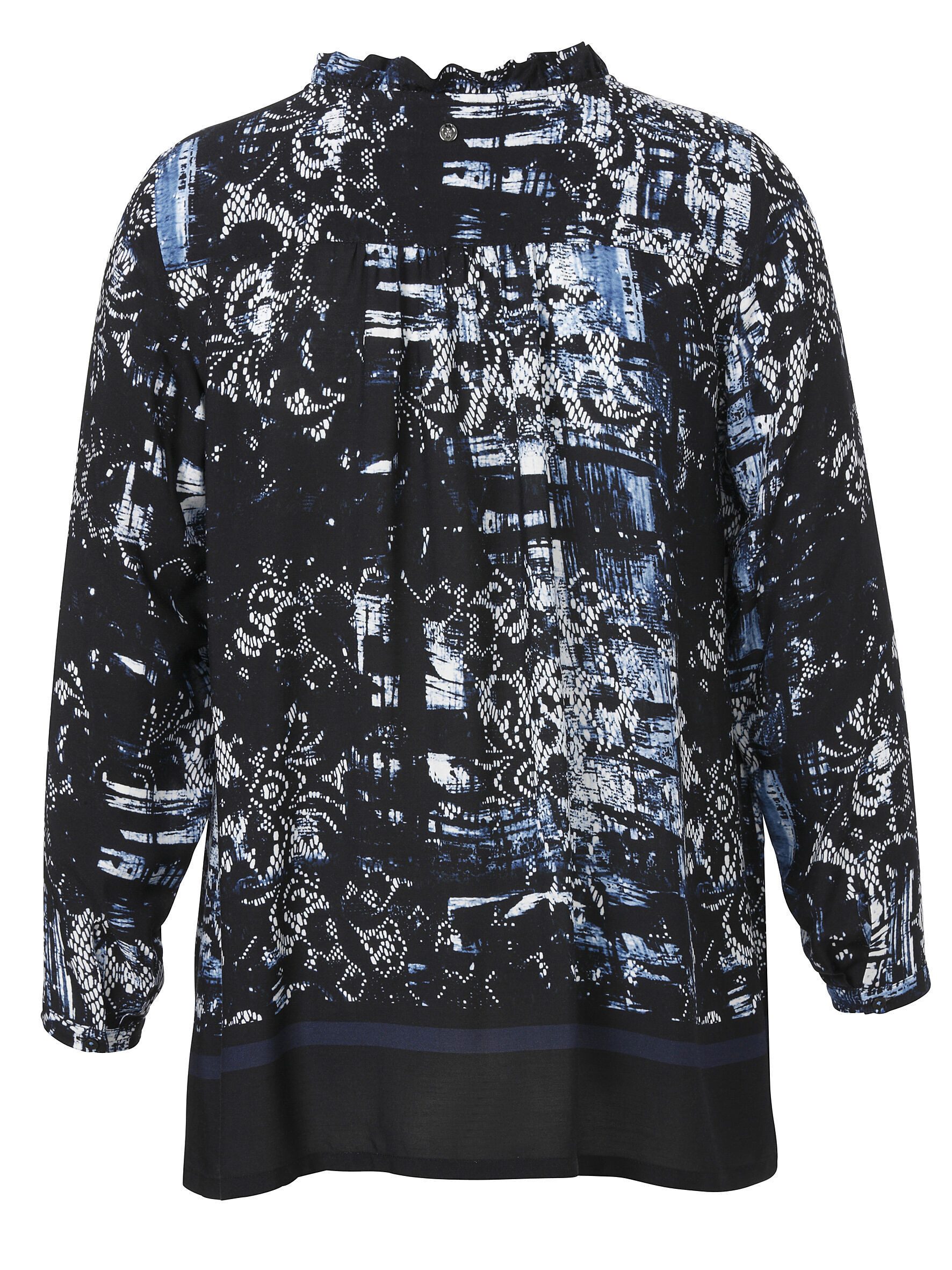 FRAPP Tunika mit Allover-Print günstig online kaufen