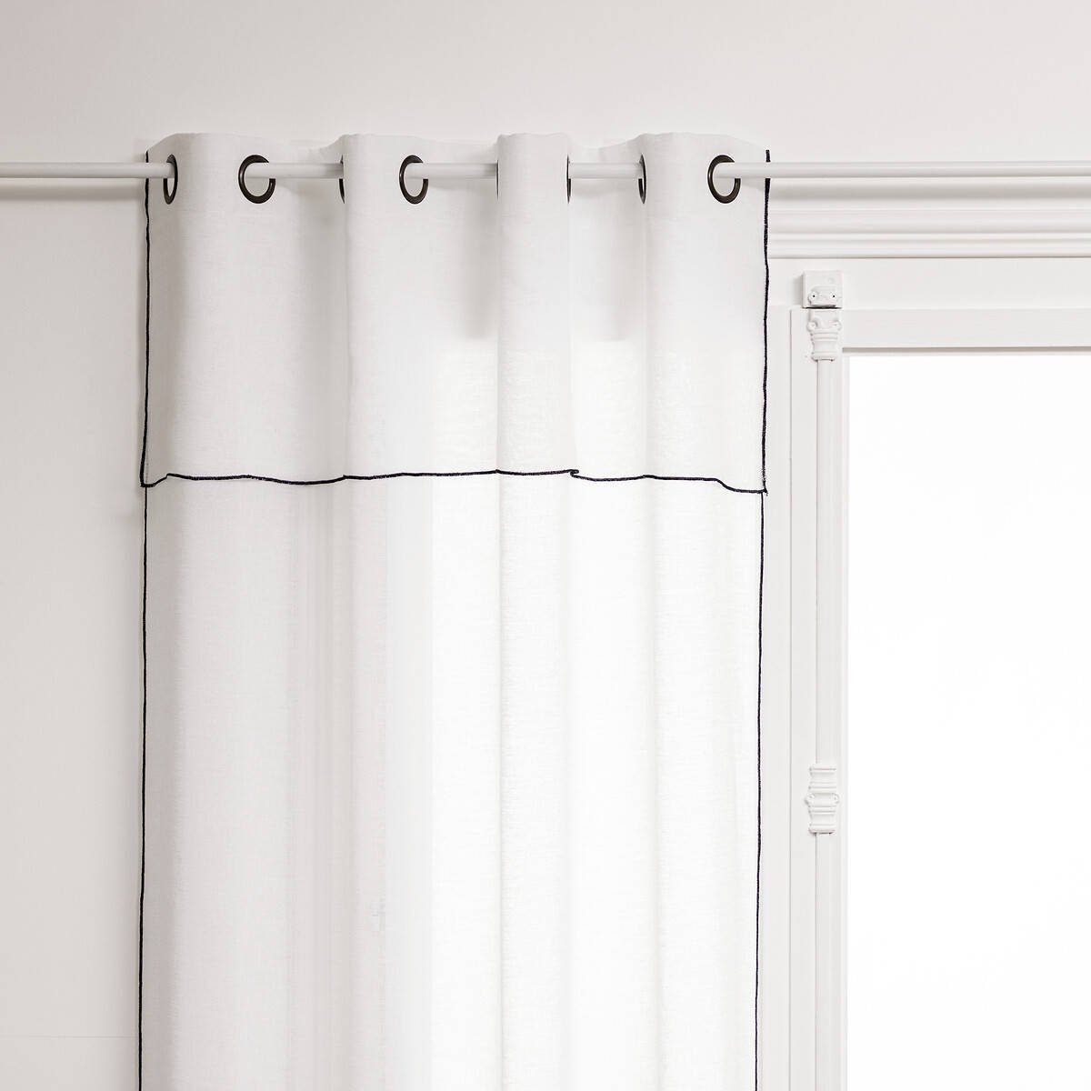 Atmosphera Créateur d'intérieur Gardine Klassische Gardine FLOUN, Voile, 140 x 240 cm (1 St), modern