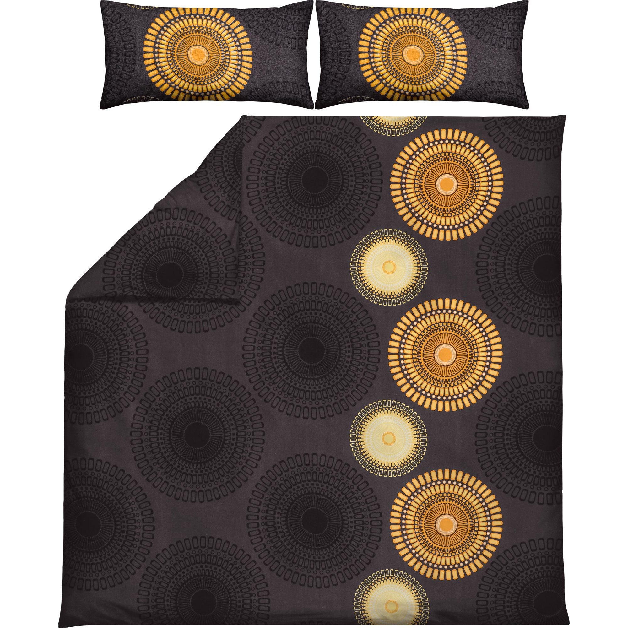 REDBEST Bettwäsche Bettwäsche, Biber, Kreise günstig online kaufen