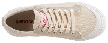 Levi's® LS1 LOW S Plateausneaker mit Kontrast-Ziernähte, Freizeitschuh, Halbschuh, Schnürschuh