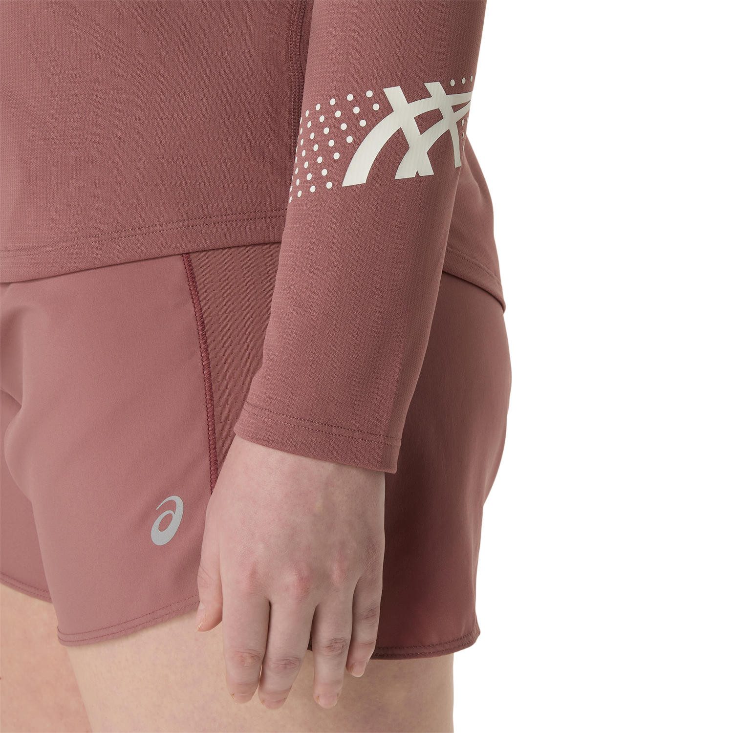 Asics Laufshirt ASICS ICON 1/2 ZIP LS TOP