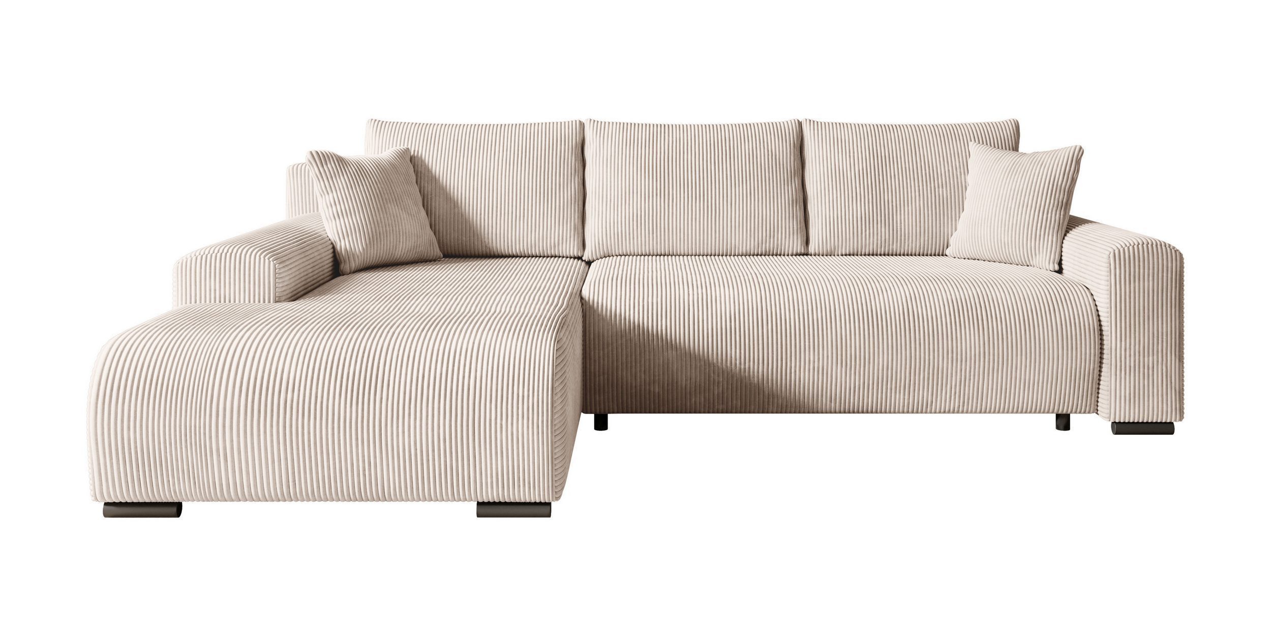 storez24 Ecksofa Ellen - Vanilla, mit günstig online kaufen