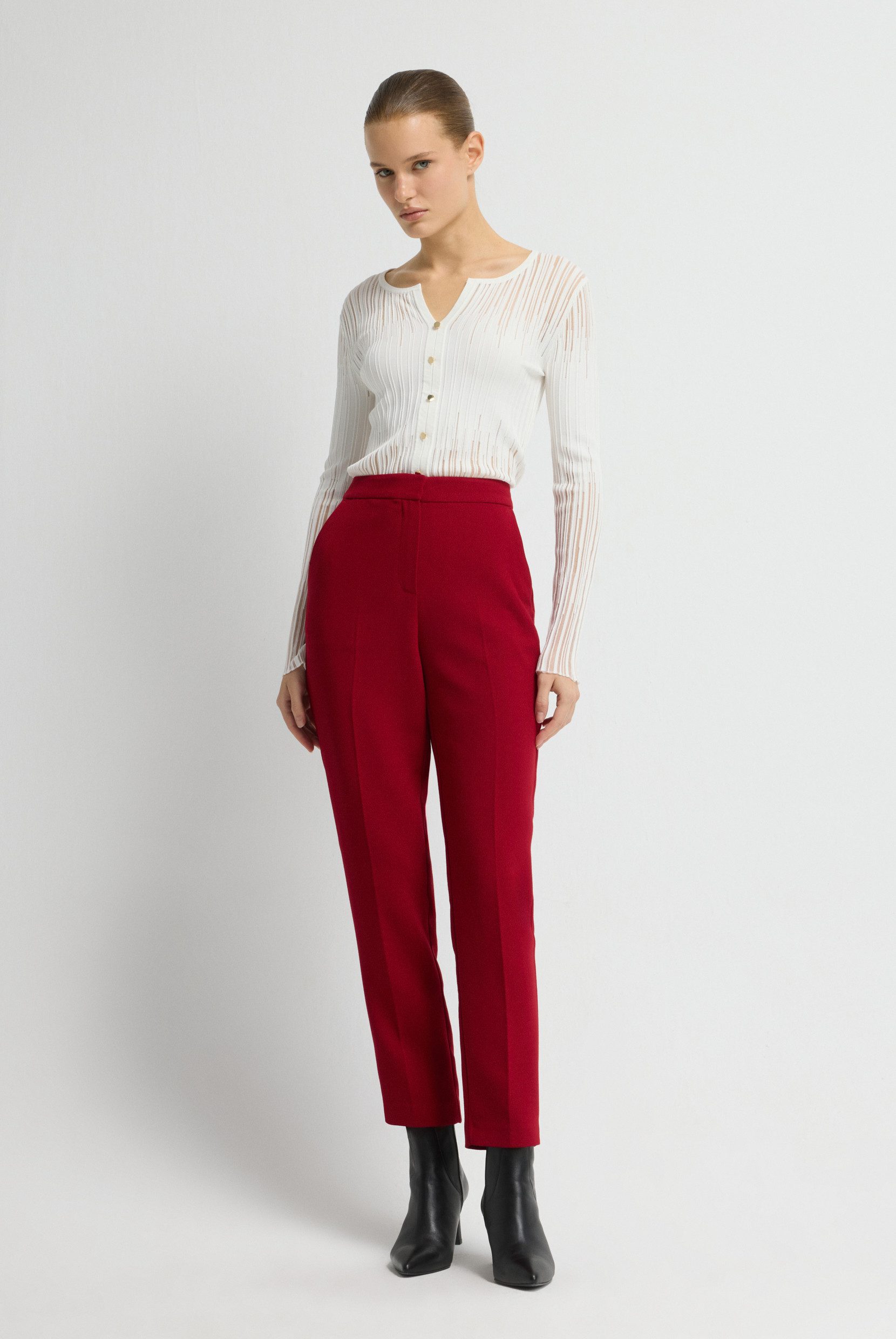 adL Stoffhose Zigarettenhose für Damen – Bild 2 von 5