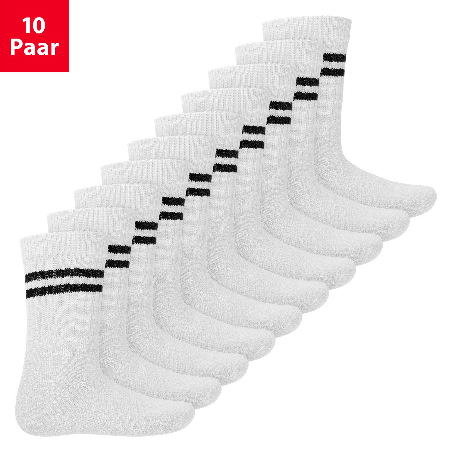 MT Tennissocken Kinder Freizeit Socken (5/10 Paar) Tennissocken Mädchen & Jungen (10-Paar)