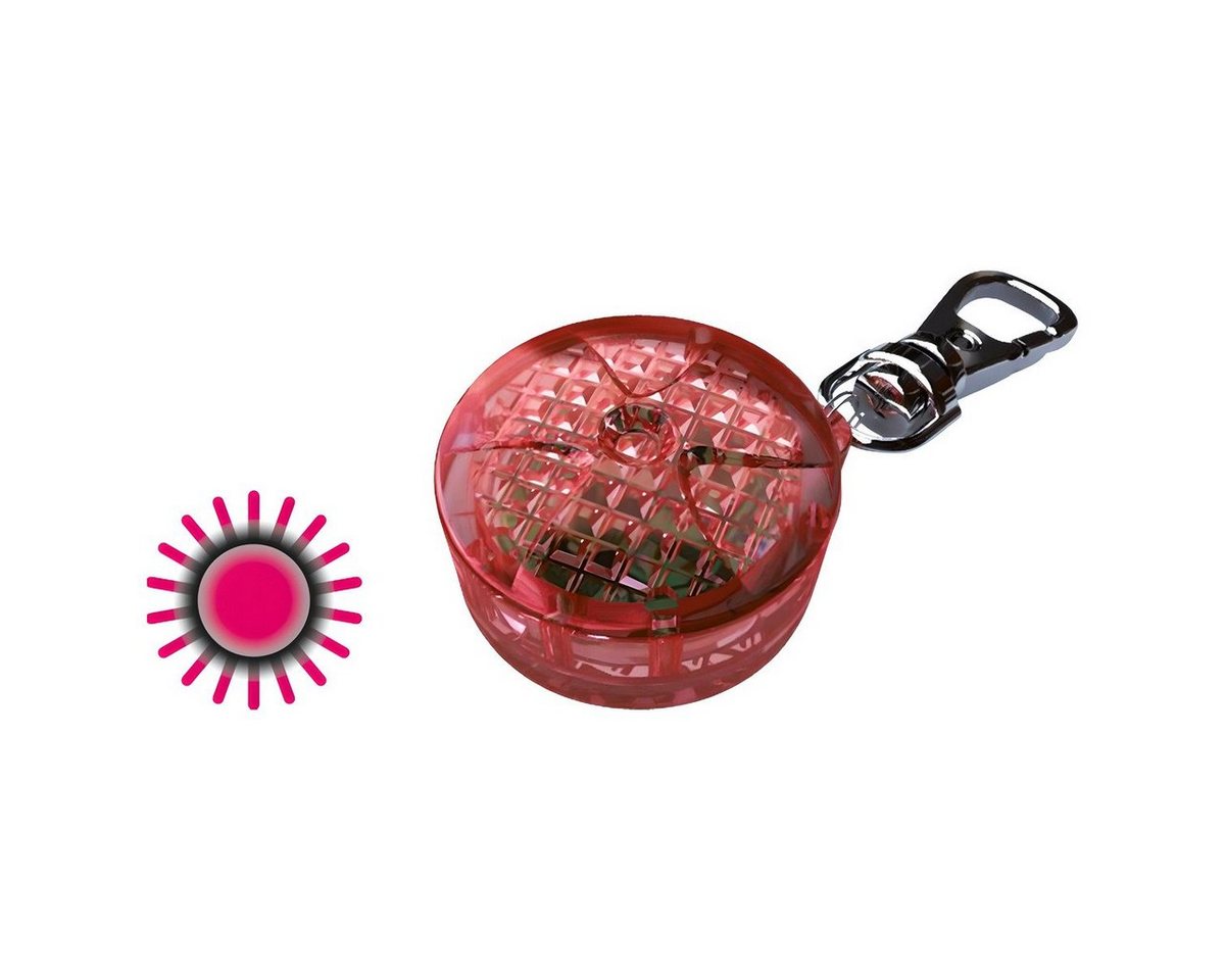 Thumbnail - TRIXIE Hundehalsbandleuchte Flasher rund rot für Hunde